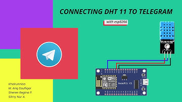 membaca suhu ruangan dan mengirimkan notifikasi di telegram