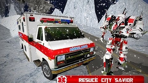 Ambulance Robot Transformation Game: Robot Car 3D (By Super Mobile Games) Android Gameplay HD