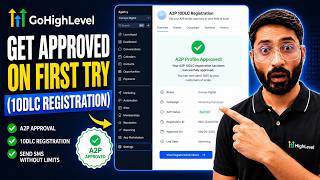 GoHighLevel A2P 10DLC Registration [From Setup to Apply Live Demo]