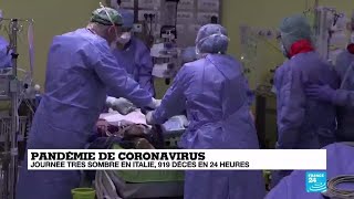 Coronavirus en Italie : 919 décès en 24h, un record depuis le début de l'épidémie