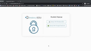 Breakout Edu   Create an Account and Join a Class