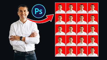 how to make print ready passport photo in Photoshop Tutorial