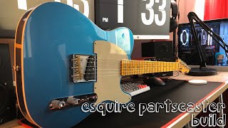 Fender Partscaster Telecaster Esquire build! + demo (Seymour Duncan Vintage for Broadcaster pickup)