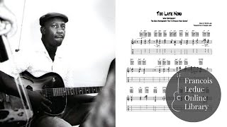 Too Late Now - Wes Montgomery (Transcription)