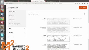 Magento 2 Tutorial: Add customer email or variables into Address Templates Admin part 3/3
