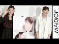 高島礼子、共演・文音の絶賛に「ほめすぎ!」と大照れ 映画「おみおくり」初日舞台あいさつ2