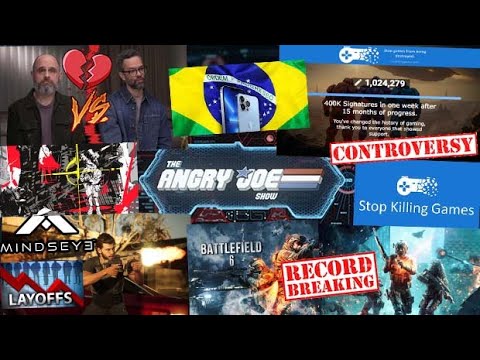 AJS News- Neil Druckmann Leaves TLOU HBO, Stop Killing Games, MindsEye Layoffs, EA 100M Battlefield