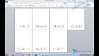 Num X De Y Word 2007office 365