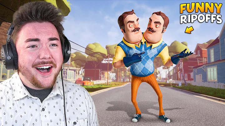 PLAYING HELLO NEIGHBOR RIPOFFS.... (after 8 years)