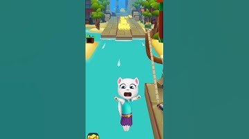 Best funny Fails Talking Tom Gold Run Angela #12 Android Gameplay #shorts #shortfeed #talkingtom