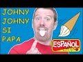 Johny Johny Si Papa | Cuentos Infantiles para Niños | Aprender con Steve and Maggie Español