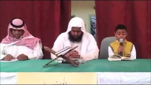 ثلاوة الطالب أحمد الحلوة في نهائي مسابقة القرآن الكريم
