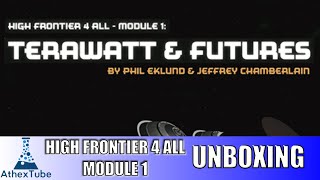 High Frontier 4 All Module 1 TeraWatt & Futures Board Game Unboxing