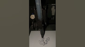 ASMR Mini CNC Plotter: Satisfying Coral Reef Drawing!  #asmr #satisfyingworkers #diycnc #satisfying