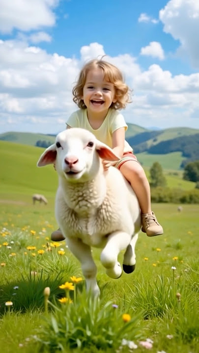 Kambing Jauh Banget Mainnya di Padang Rumput #shortsfeed #shorts #funny #funnyvideo #kambing