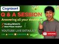 ❓All Cognizant Q&A – Doubts, LOI, Offer Flow, BGV Explained!
