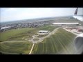 Boeing 737 landing at Prague airport