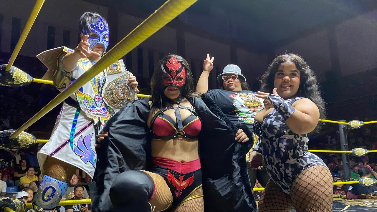 Tiffany, Mini Tiffany, Goya Kong y La Perra Vs Big Mami, Aero Queen, Sagittarius y La Chapita