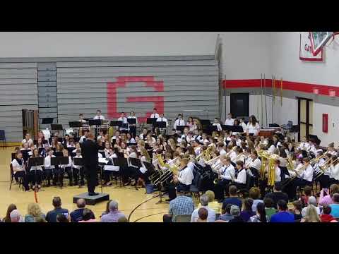 Notre Dame Victory March - JR Gerritts Middle School 7th Grade Band