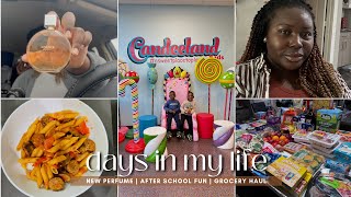 PRODUCTIVE DAYS IN MY LIFE | huge grocery haul, new perfume, running errands, single mom life