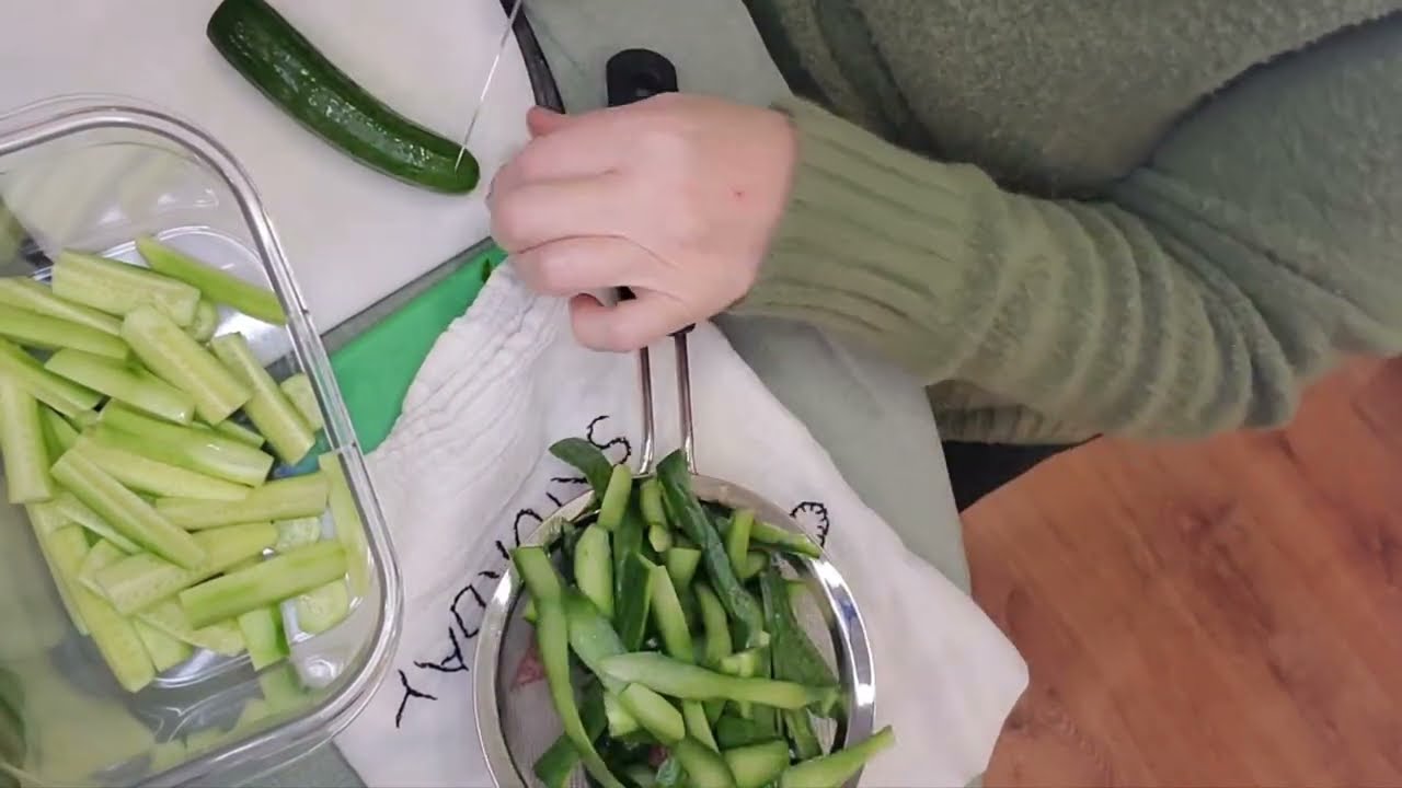 Prepping Produce and Becoming Senior Citizen