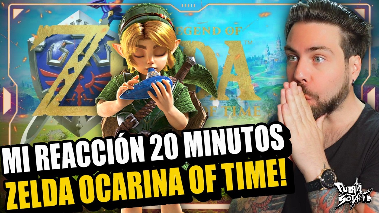 🔥Reacción a 20 MINUTOS de GAMEPLAY de Zelda Ocarina of Time Remake! Se VE y SUENA INCREÍBLE!