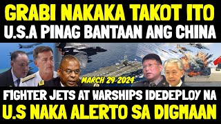 IYAK CHINA NAG PAPANIC NA SA TAKOT! MISSILE FIGHTER JETS AT WARSHIPS NG U.S PAPUNTA NA