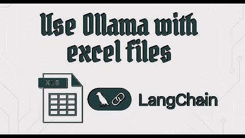 Ollama and langchain, process Excel file