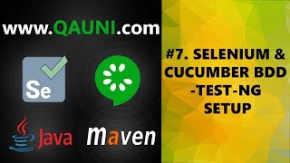 selenium & cucumber bdd – tutorial 07/32: testng setup