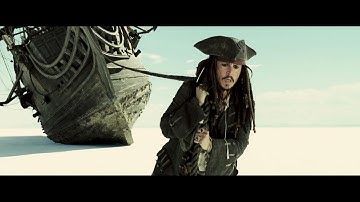 Captain Jack Sparrow in Davy Jone