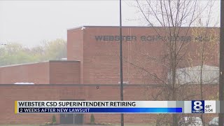 Webster schools superintendent retires, days after lawsuit filed by former district employee