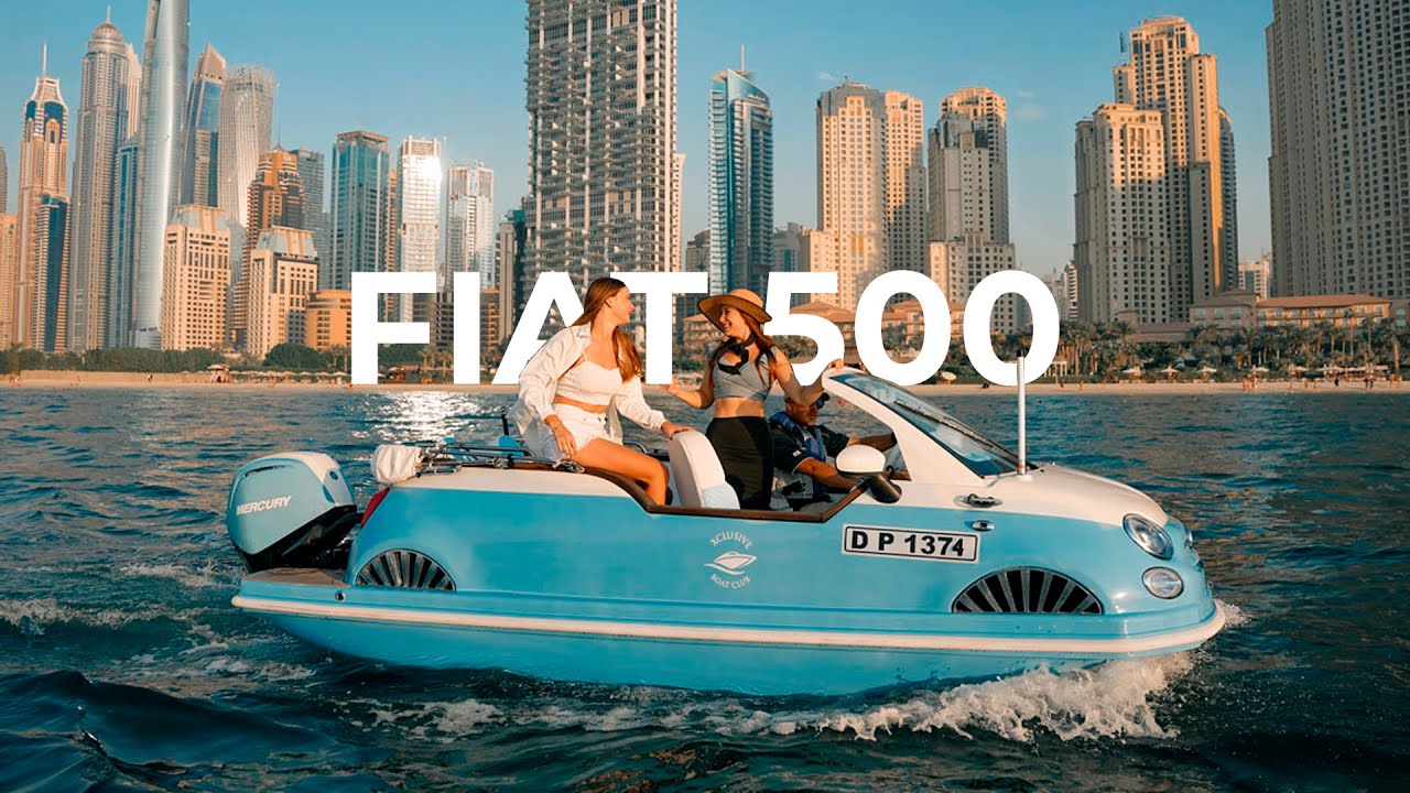 Classic FIAT 500 Boat Experience