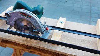 Best Circular Saw Ideas | DIY Circular saw crosscut jig