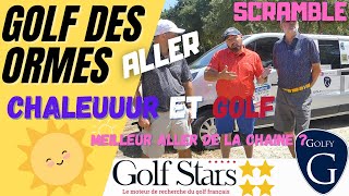 #vloggolf au Golf Domaine des Ormes - Aller - Chaleur et golf
