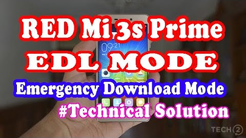 Xiaomi 3s prime unlock bootloader edl mode guide