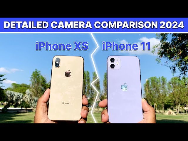 iPhone 11 VS iPhone XS Camera Comparison in 2024🔥| Detailed Camera Test in Hindi⚡️ class=