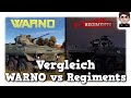 WARNO vs Regiments - Vergleich - RTS im Kalten Krieg