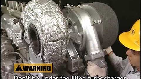 10 Overhaul Procedure of Turbo Charger | Marine Diesel Engine Maintenance Tutorial