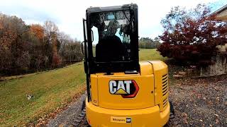 Driveway Repair CAT 304 STYLE!!!