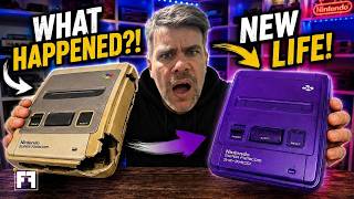 This NINTENDO SNES Was Beyond Saving... Or Was It CRAZY Transformation!