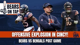 POST GAME: Bears WIN 47-42! Caleb Williams Magic in Cincinnati | Chicago Bears Podcast