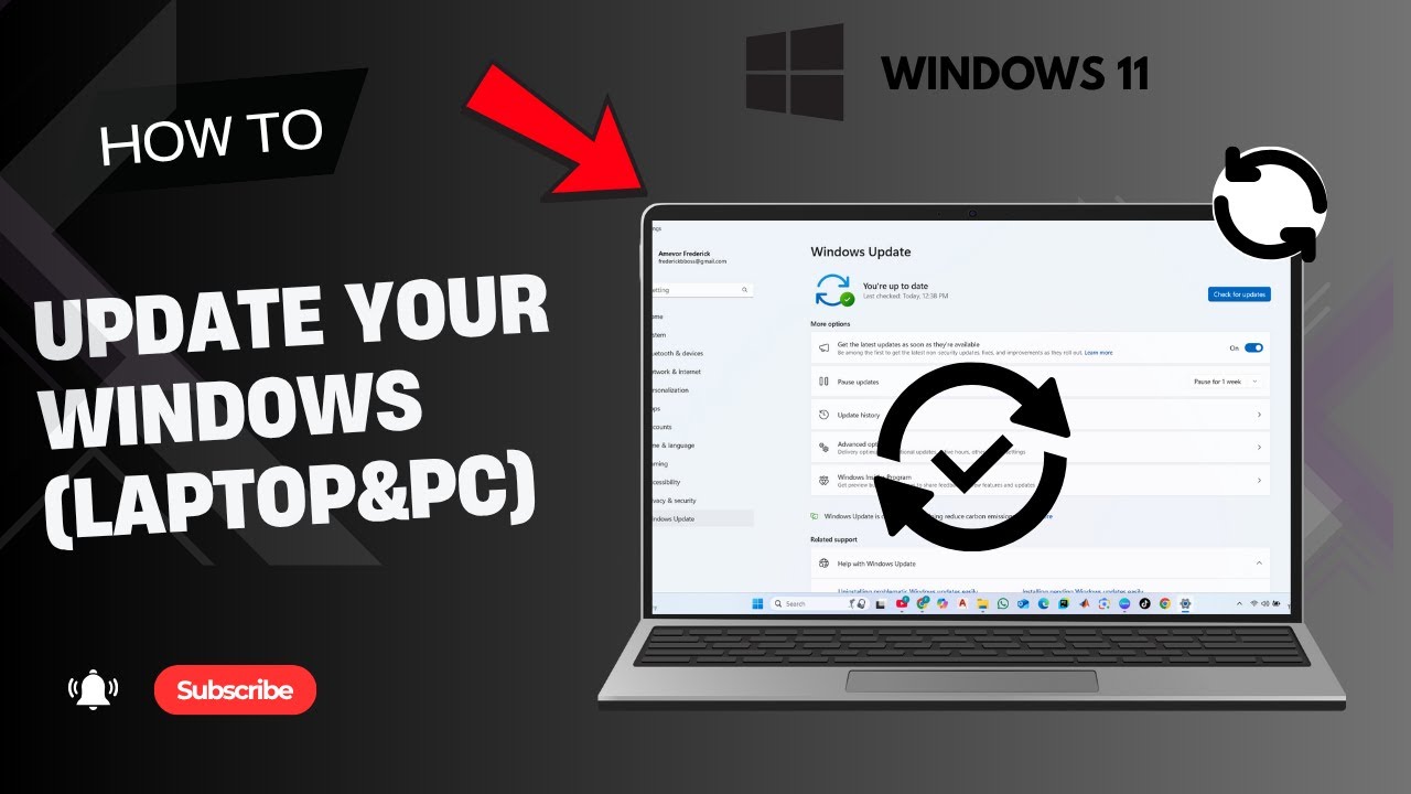 How to Update Windows 11 PC | Fast & Easy - YouTube