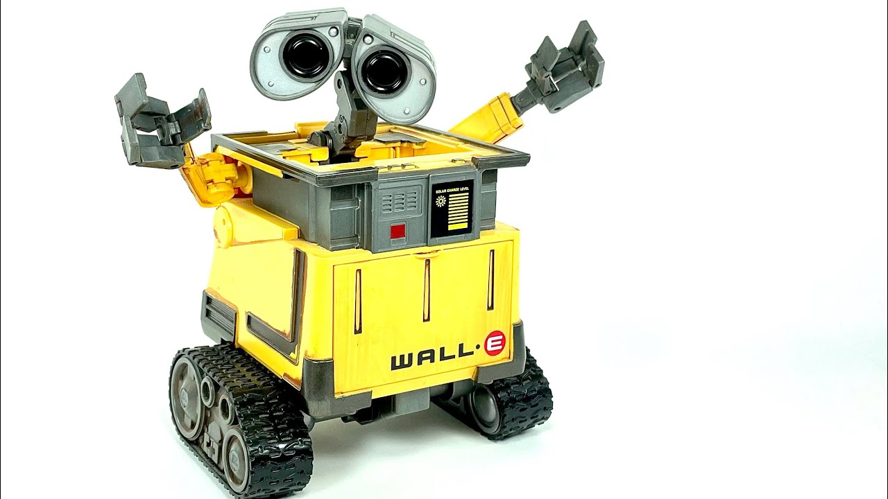 Deluxe Cube 'N' Stack Wall-E from Thinkway Toys - YouTube