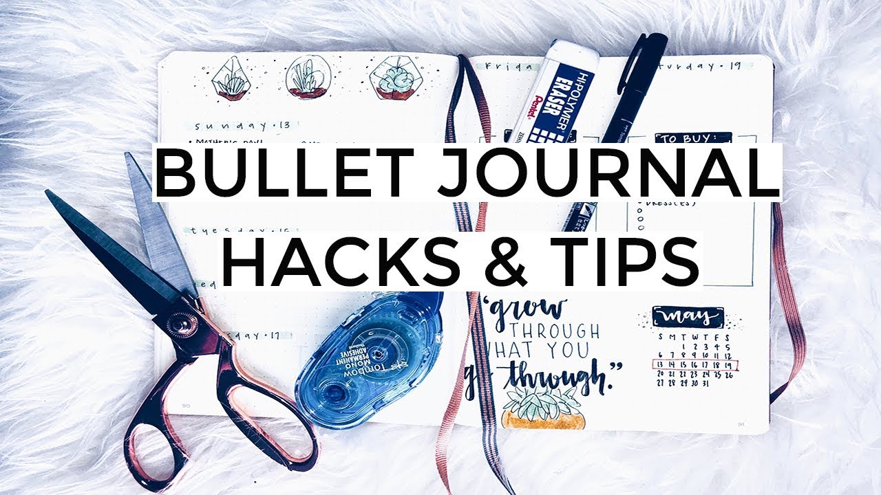 6 Bullet Journal Hacks + Tips! - YouTube