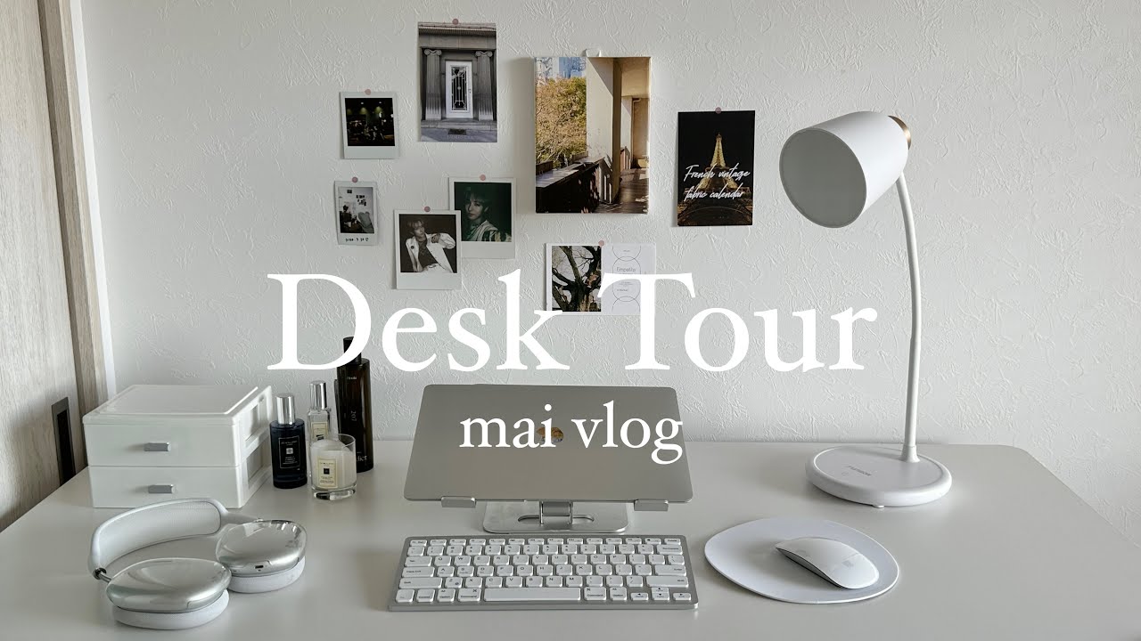 【Desk tour】デスクツアー | 1LDK一人暮らし | 社会人ルームツアー | ナチュラルインテリア | 隠れオタク部屋 | vlog ...