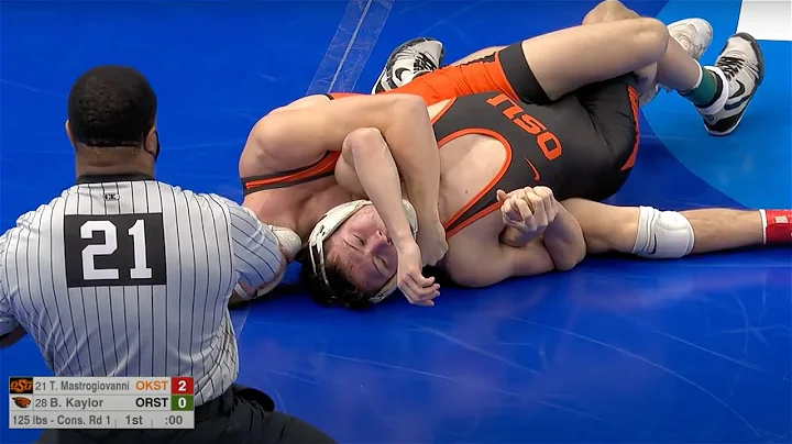 125lbs Trevor Mastrogiovanni (Oklahoma State) maj ...