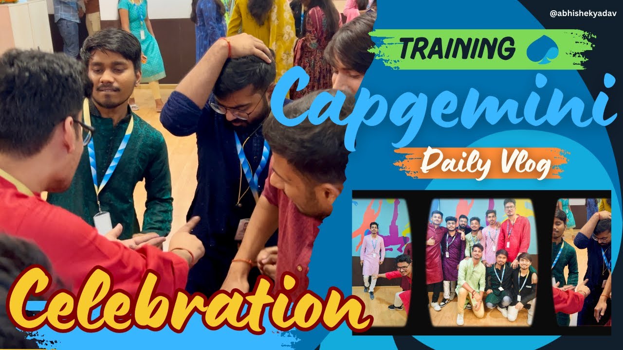 Celebration at Capgemini India | Dance | Abhishek Yadav | # ...