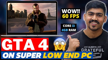 GTA 4 on Low End PC - Best Optimization & Settings ✅✅ | Play GTA 5 On Super Low End PC 🔥🔥