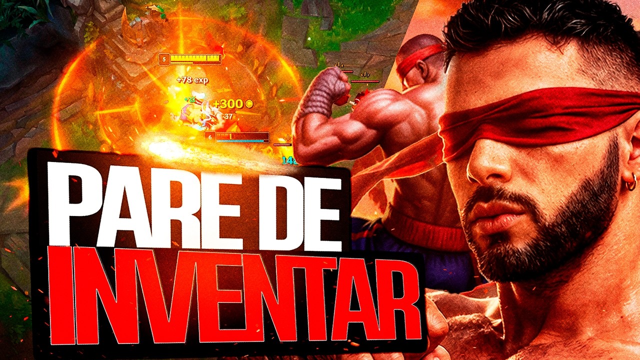 LEE SIN NUNCA SAI DO META PORQUE NINGUÉM TEM CORAGEM DE NERFAR