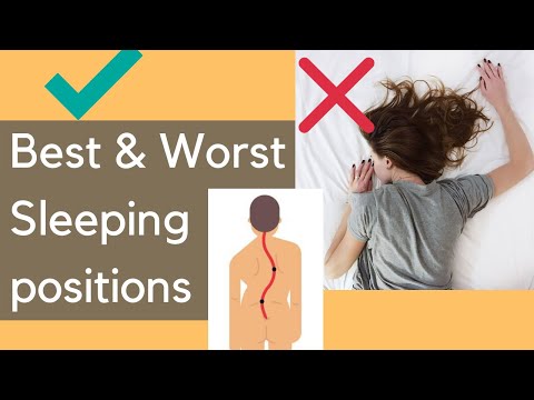 Best sleeping positions for scoliosis